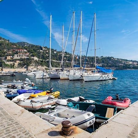 #40 Bright Sea View Suite For 6 2Mins Walk Port & Sea Villefranche-sur-Mer Luaran gambar