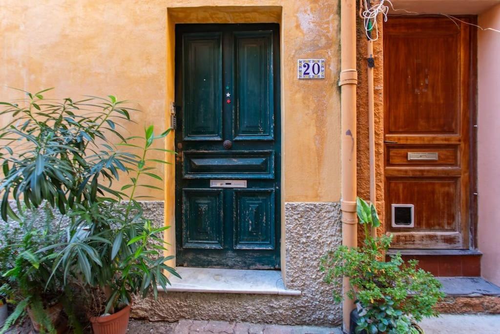 #40 Bright Sea View Suite For 6 2Mins Walk Port & Sea Villefranche-sur-Mer Luaran gambar