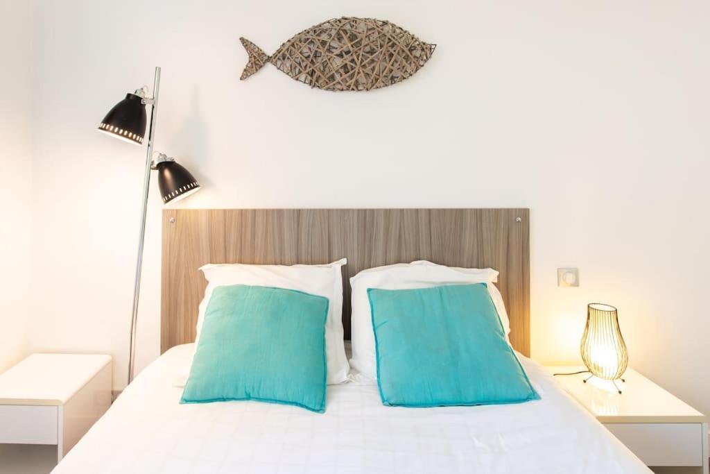 #40 Bright Sea View Suite For 6 2Mins Walk Port & Sea Villefranche-sur-Mer Luaran gambar