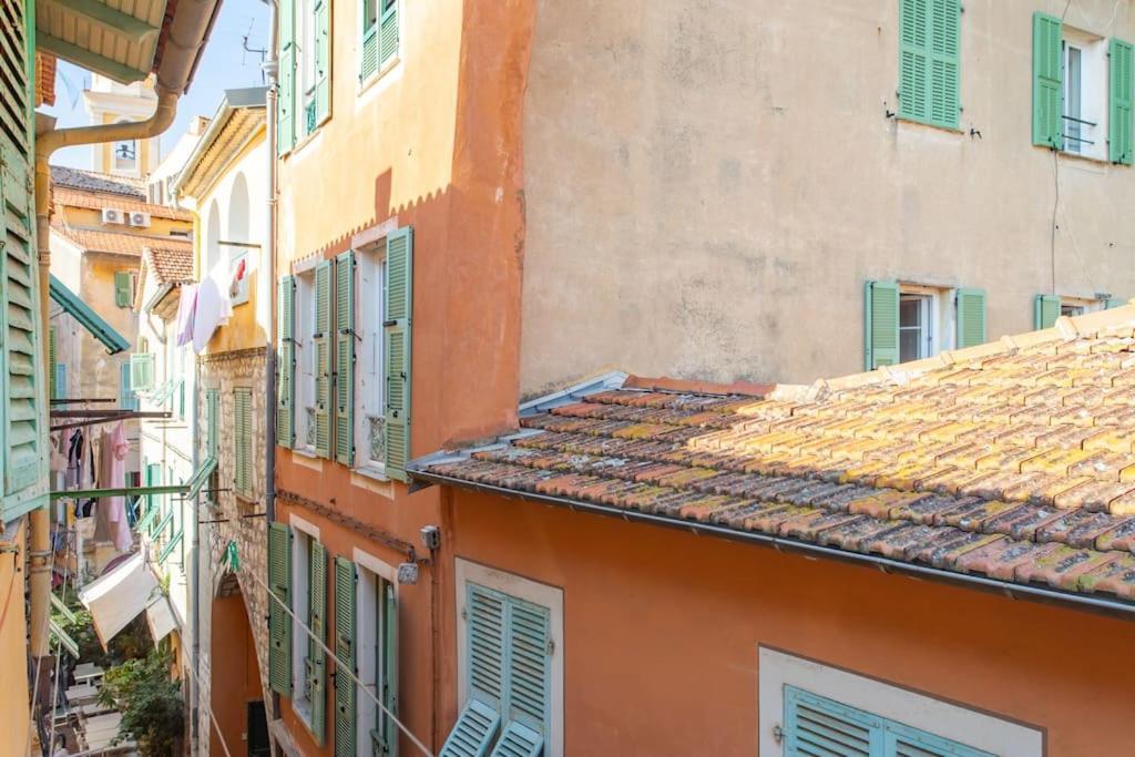 #40 Bright Sea View Suite For 6 2Mins Walk Port & Sea Villefranche-sur-Mer Luaran gambar